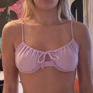 Purple/Lavender Bikini Top
